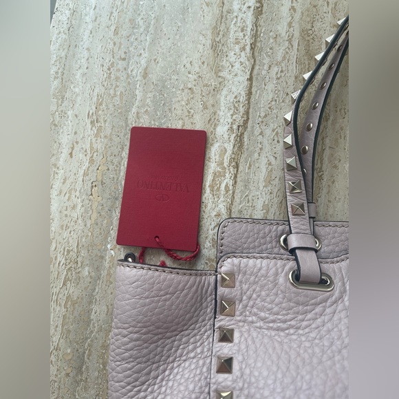 Valentino Nude/blush rock stud tote - Picture 3 of 4